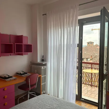 公寓 Ca Vascello- Terrazza Panoramica In Centro 阿斯蒂