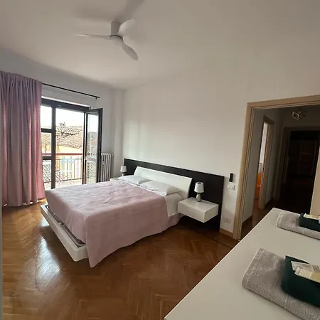 公寓 Ca Vascello- Terrazza Panoramica In Centro 阿斯蒂